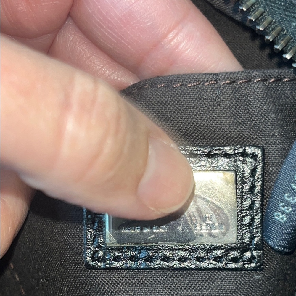 Fendi Black Monogram Bag Unisex - Picture 15 of 16